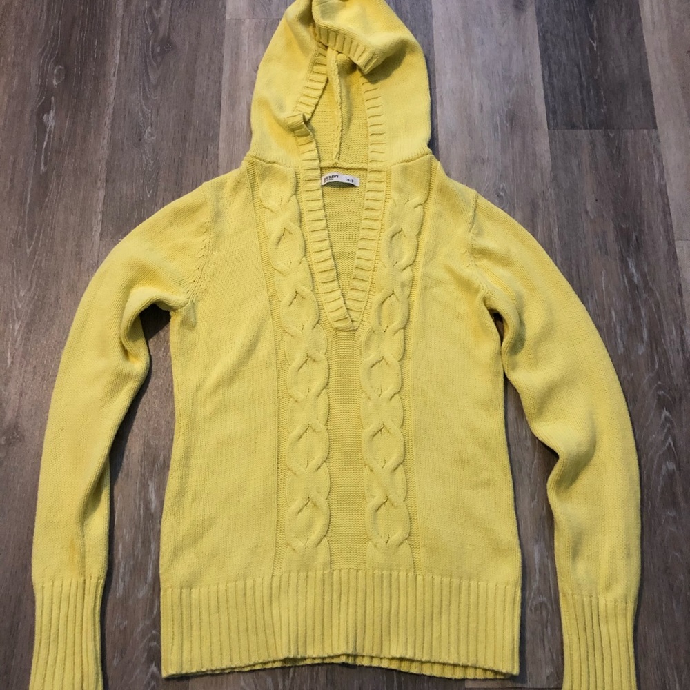 V-neck Hoodie Sweater
